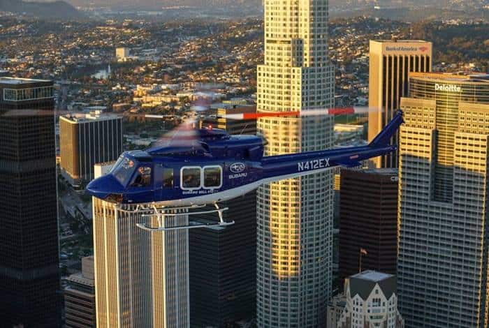 Subaru Bell 412 EPX über Los Angeles