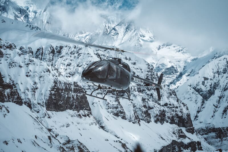 Bell 505 Flugbenzin und Zwei-Kanal-Triebwerk