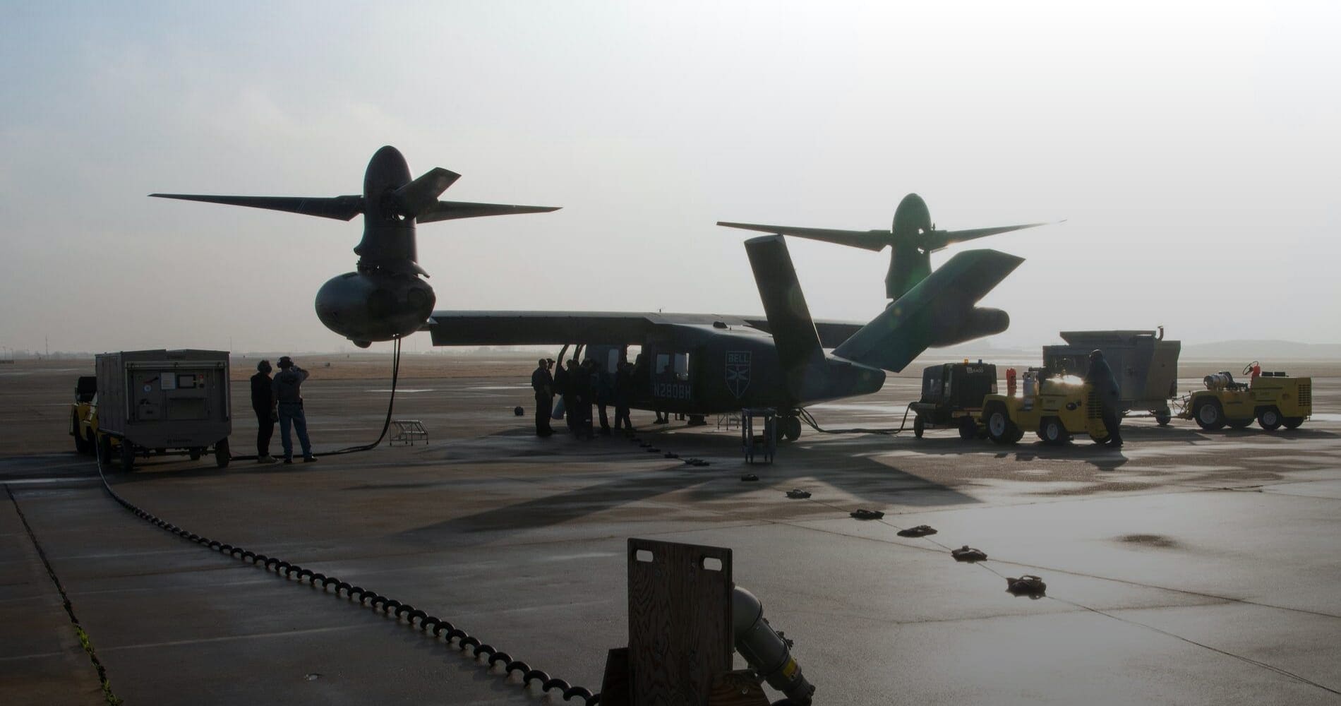 Bell V-280 wird gewartet