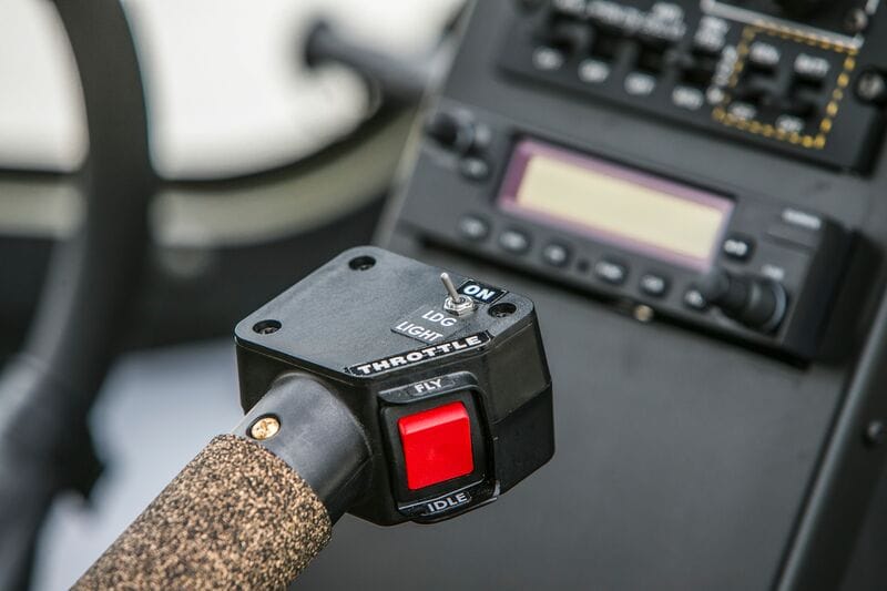 Bell-505-Kollektivsteuerung