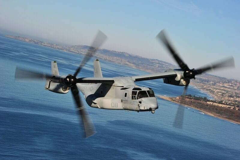 V-22 Osprey Beseitige vor Flug Bestickt Luftfahrt Schlüsselring/